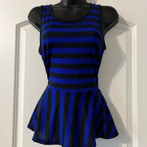 Pie plum striped tank